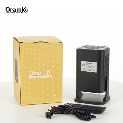 ORAMKO HY320 MAX 4K Projector Portable Rotatable 1080P Android 14