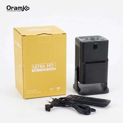 ORAMKO HY320 MAX 4K Projector Portable Rotatable 1080P Android 14